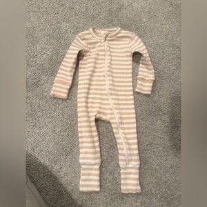 SIIX 12-18M Striped Onesie